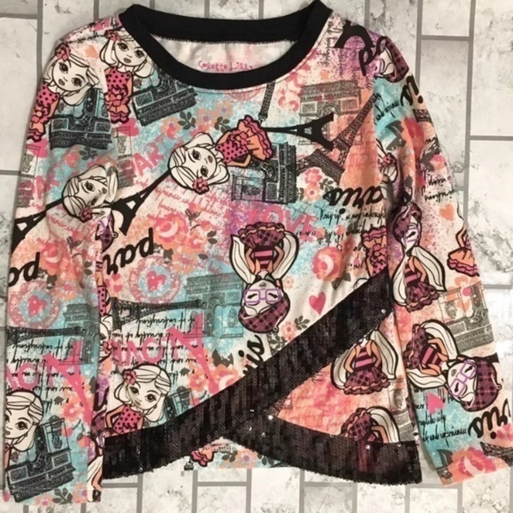 Colette Lilly 3T Girls Long Sleeve  Top